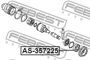 Подшипник FEBEST AS-357225