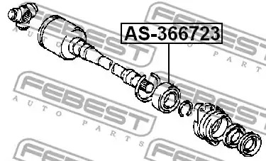 Подшипник FEBEST AS-366723