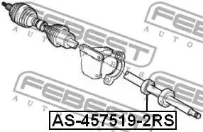 Подшипник FEBEST AS-457519-2RS