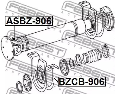 Шарнир FEBEST ASBZ-906