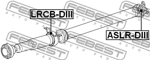 Шарнир FEBEST ASLR-DIII