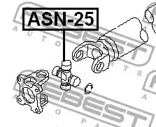 Шарнир FEBEST ASN-25