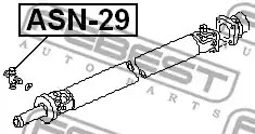 Шарнир FEBEST ASN-29