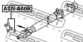 Шарнир FEBEST ASN-A60R