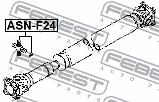 Шарнир FEBEST ASN-F24