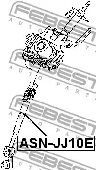 Вал FEBEST ASN-JJ10E