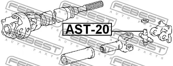 Шарнир FEBEST AST-20