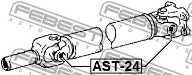 Шарнир FEBEST AST-24