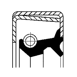 Уплотняющее кольцо CORTECO 12012696B (B2SLSF Simmerring, 82012696)