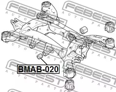 Подвеска FEBEST BMAB-020