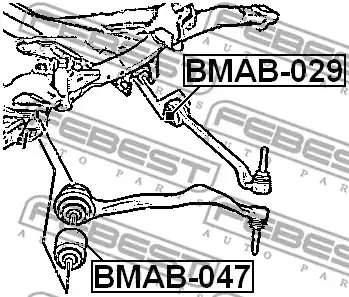 Подвеска FEBEST BMAB-047