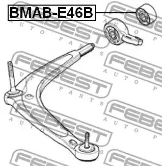 Подвеска FEBEST BMAB-E46B