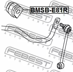 Подвеска FEBEST BMSB-E81R