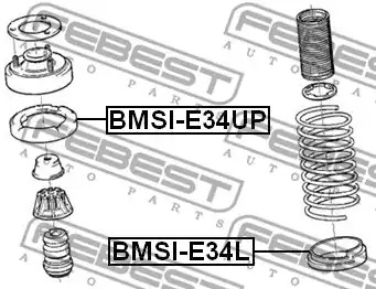 Тарелка пружины FEBEST BMSI-E34L