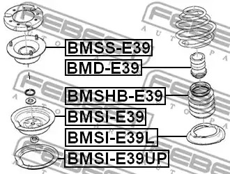Тарелка пружины FEBEST BMSI-E39L
