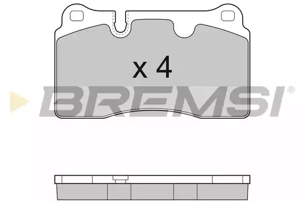 Комплект тормозных колодок BREMSI BP3289 (24098, SPB289)