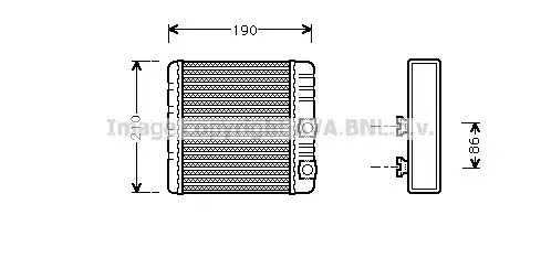 Теплообменник VAN WEZEL 06006211