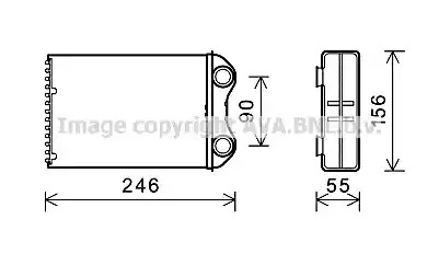 Теплообменник AVA QUALITY COOLING BW6426