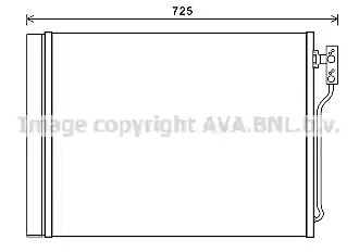 Конденсатор AVA QUALITY COOLING BWA5435D