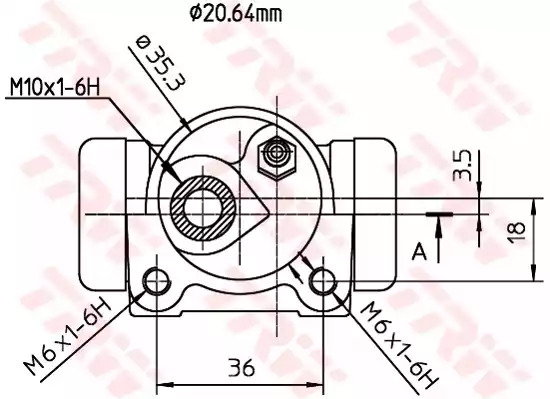 Цилиндр TRW BWF160