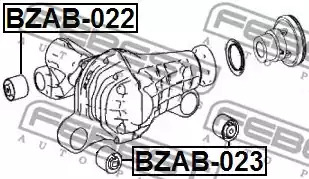 Подвеска FEBEST BZAB-023