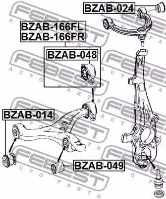 Подвеска FEBEST BZAB-048