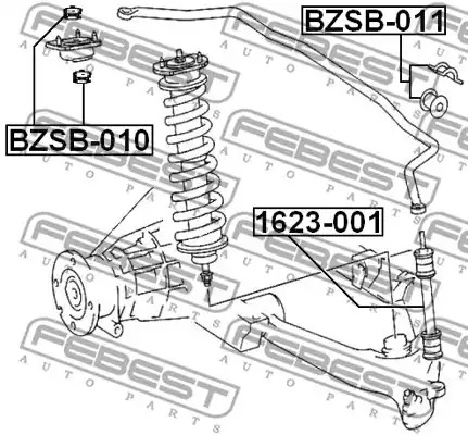 Подвеска FEBEST BZSB-011