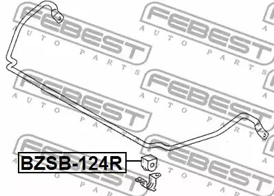 Подвеска FEBEST BZSB-124R