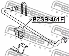 Подвеска FEBEST BZSB-461F