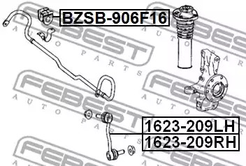Подвеска FEBEST BZSB-906F16