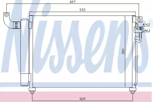 Конденсатор NISSENS 940003