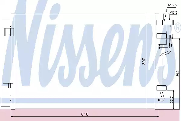 Конденсатор NISSENS 940006