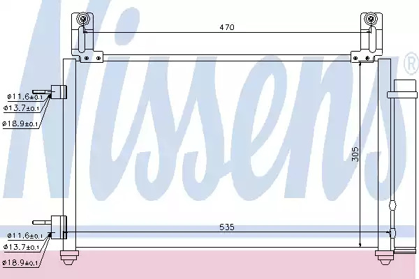 Конденсатор NISSENS 940009