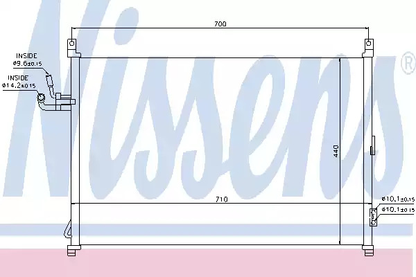 Конденсатор NISSENS 940014