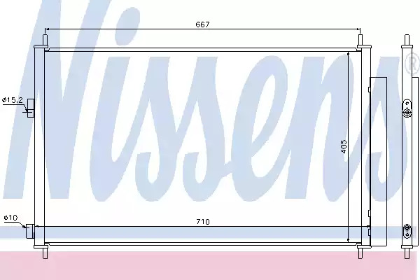 Конденсатор NISSENS 940021