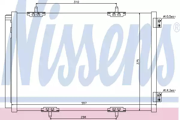 Конденсатор NISSENS 940055