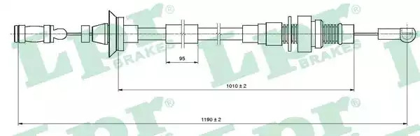 Трос LPR C0005A (C0005A)