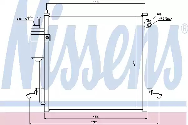 Конденсатор NISSENS 940068