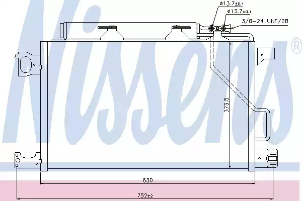 Конденсатор NISSENS 940100