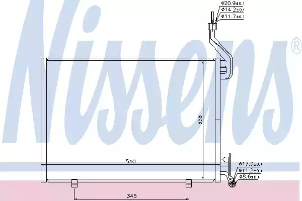 Конденсатор NISSENS 940107