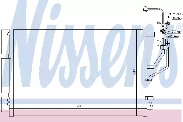 Конденсатор NISSENS 940268