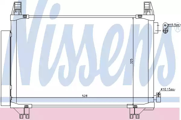 Конденсатор NISSENS 940270