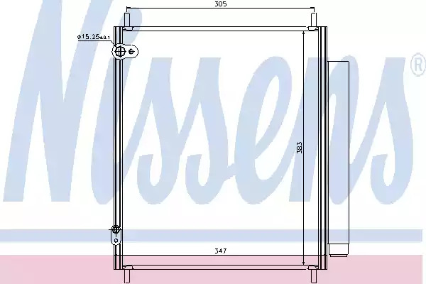 Конденсатор NISSENS 940284