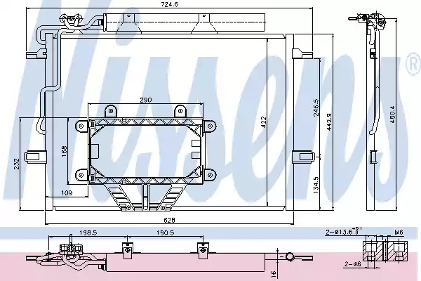 Конденсатор NISSENS 940325