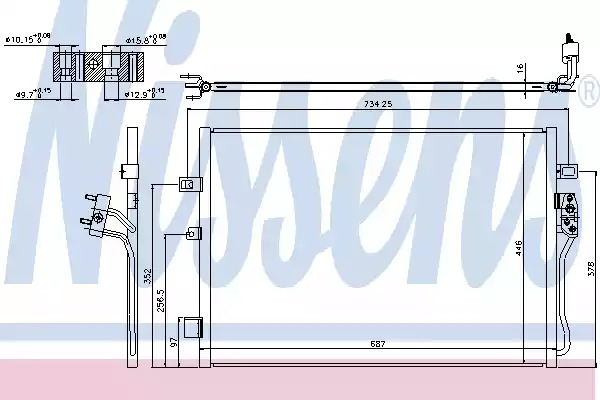 Конденсатор NISSENS 940342