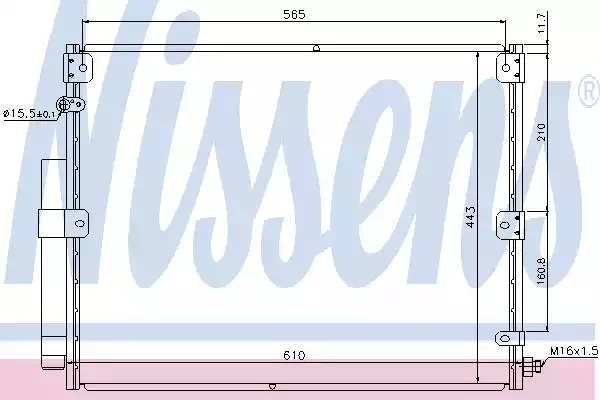 Конденсатор NISSENS 940375