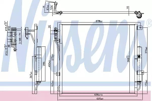 Конденсатор NISSENS 940407