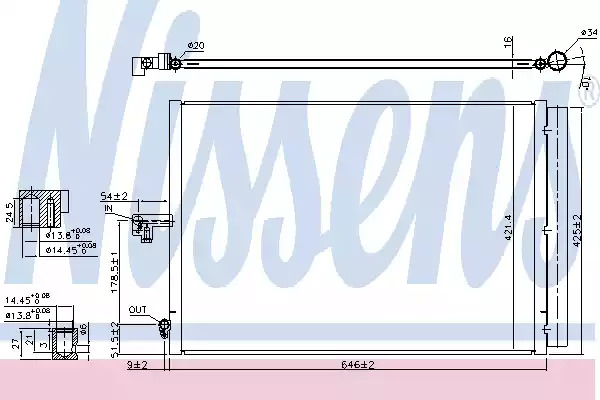 Конденсатор NISSENS 940412