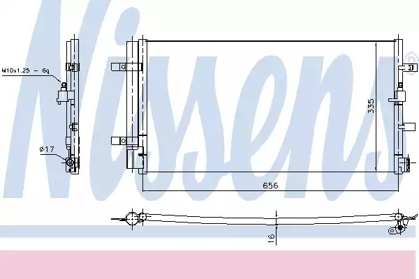 Конденсатор NISSENS 940430