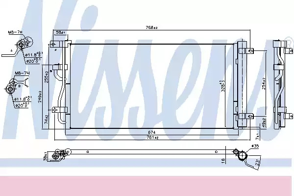 Конденсатор NISSENS 940569